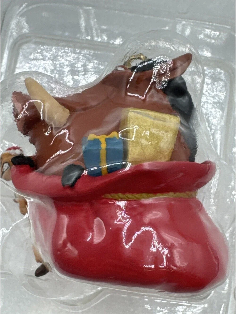 2009 Disney The Lion King Christmas Is in the Bag! Timon and Pumbaa Ornament New